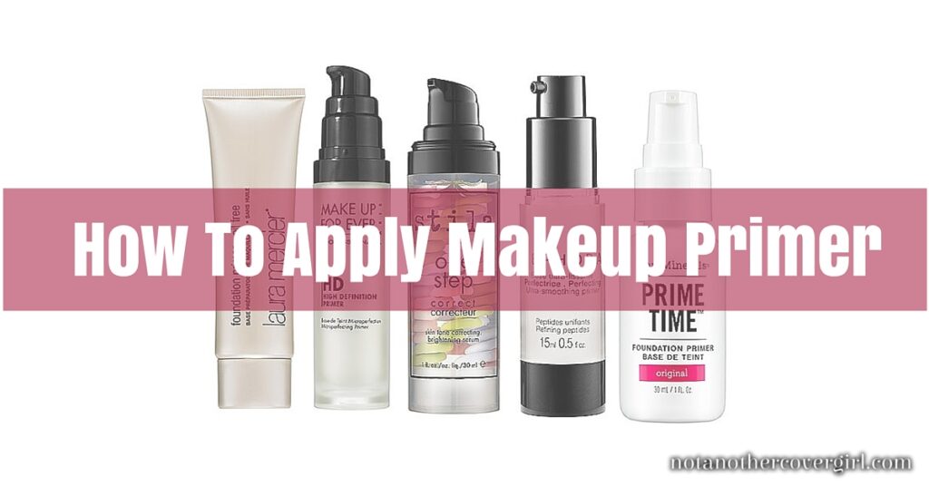 How To Apply Primer